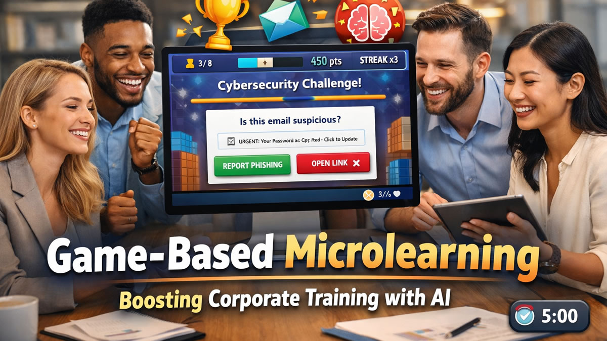 Game-Based Microlearning for Corporate Training with AI