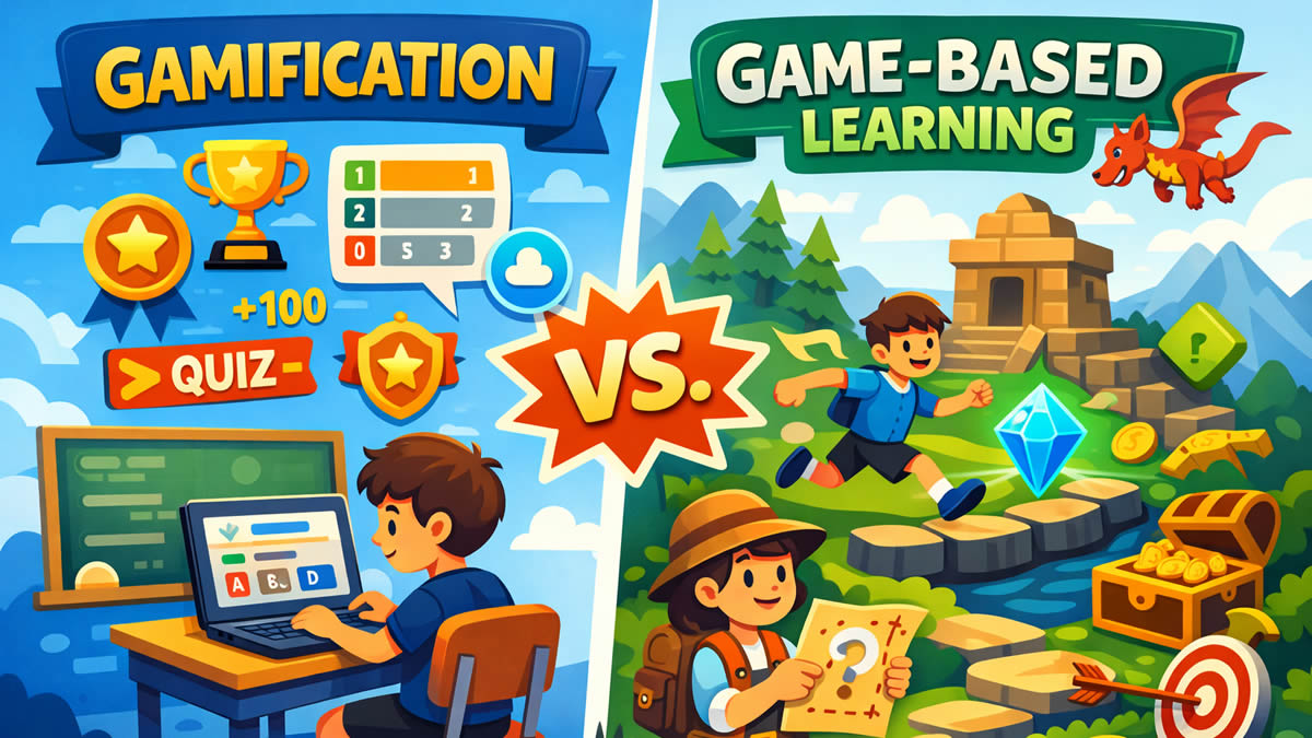 Gamification vs. Game-Based Learning (Why It Matters)