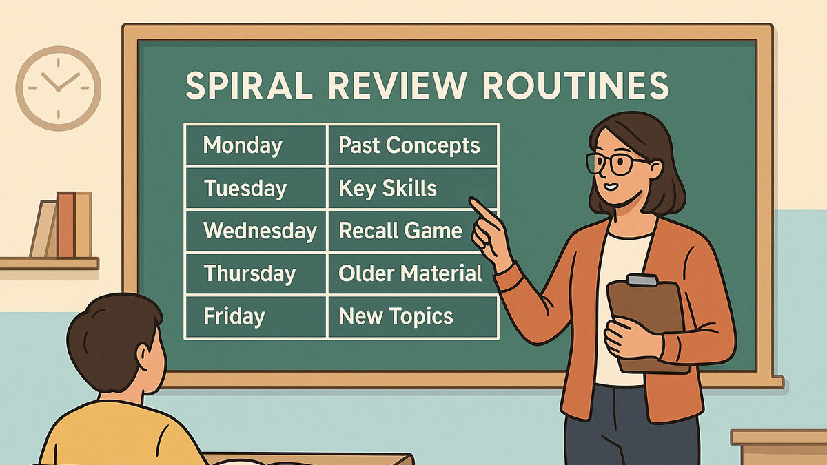 Effortless Spiral Review Routines for Every Classroom